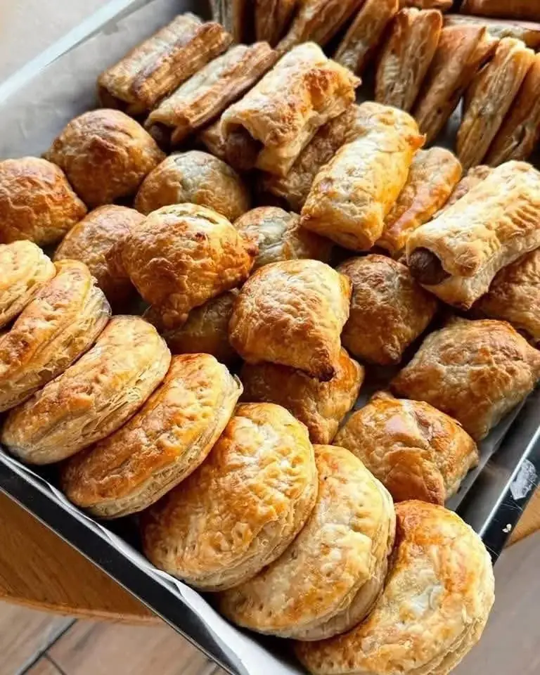 Golden baked pastries at WellOn